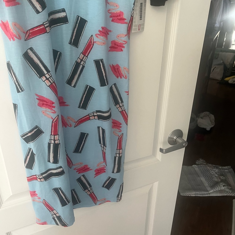 LuLaRoe lipstick 💄 rare Julia dress NWT